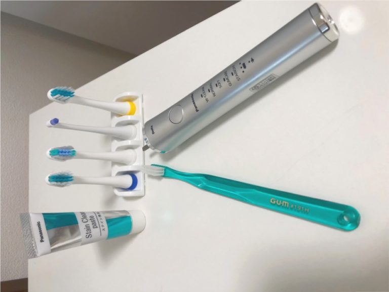 電動歯ブラシのパナソニック・ドルツを1年間使ってみた効果とおすすめポイント